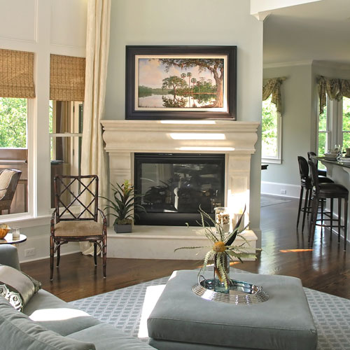 Image of an interior of a house